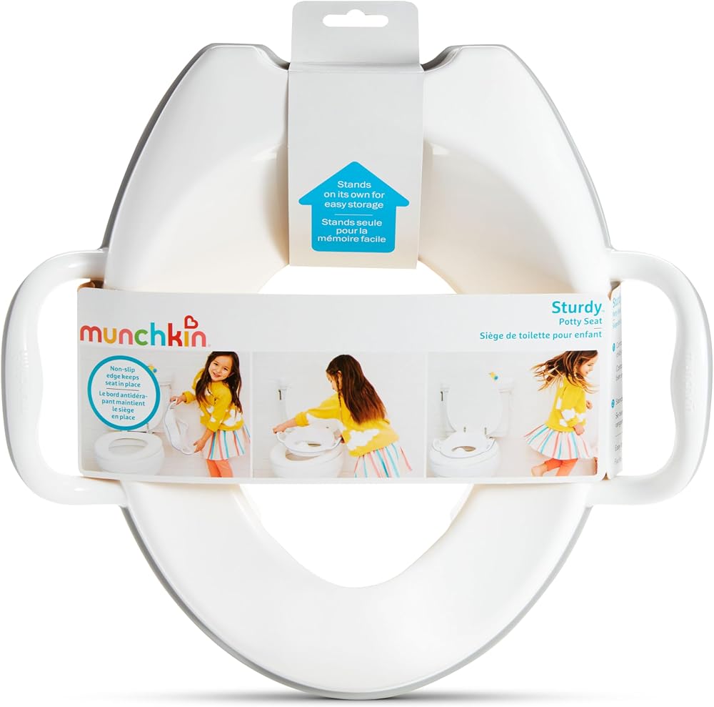 Munchkin Sturdy potty training seat, grey